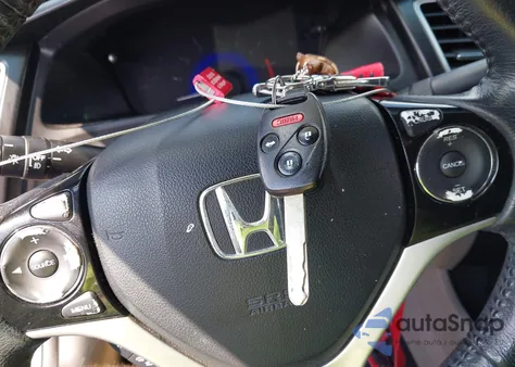 2013 Honda Civic Ex-L from USA, damaged, VIN 19XFB2F95DE052291